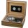 Humidor-Set  Zebra Finish matt  für ca. 25 Zigarren