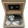 Humidor-Set  Zebra Finish matt  für ca. 25 Zigarren