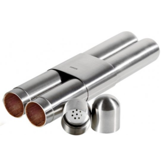 ADORINI Cigarrenröhre Edelstahl 20cm 2er